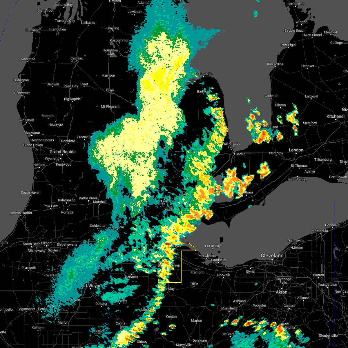 Interactive Hail Maps Hail Map for Holland, OH