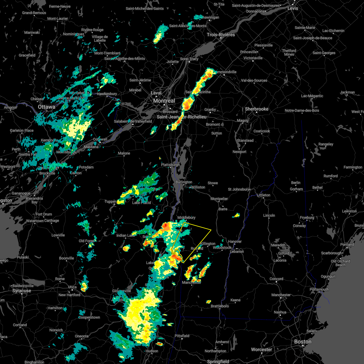 Interactive Hail Maps Hail Map for Fair Haven, VT
