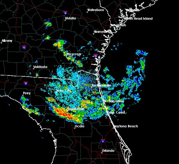 Interactive Hail Maps Hail Map for Gainesville, FL