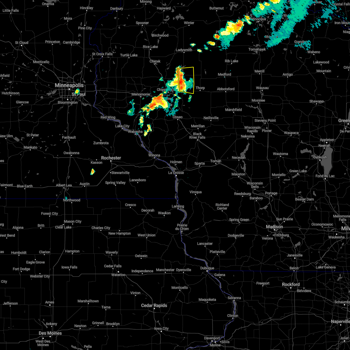 Interactive Hail Maps Hail Map for WI