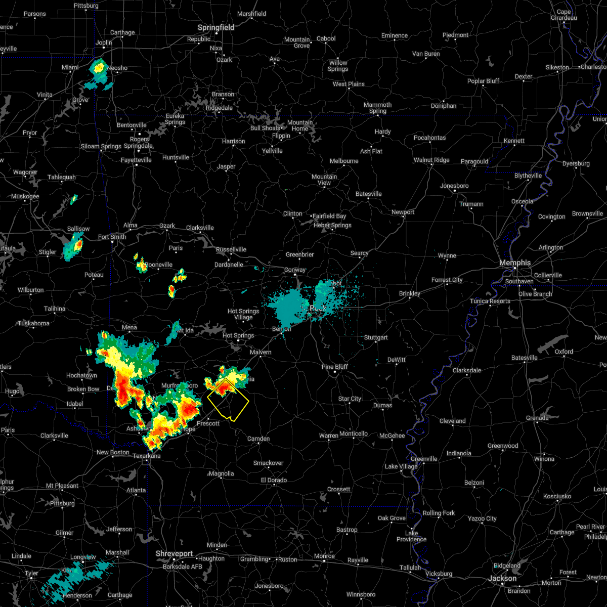 Interactive Hail Maps Hail Map for Okolona, AR