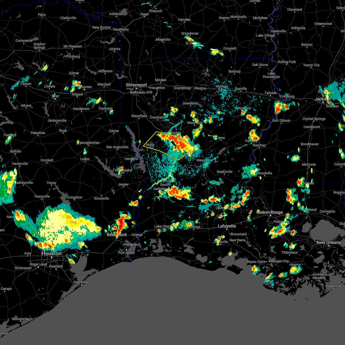 Interactive Hail Maps Hail Map for Colfax, LA