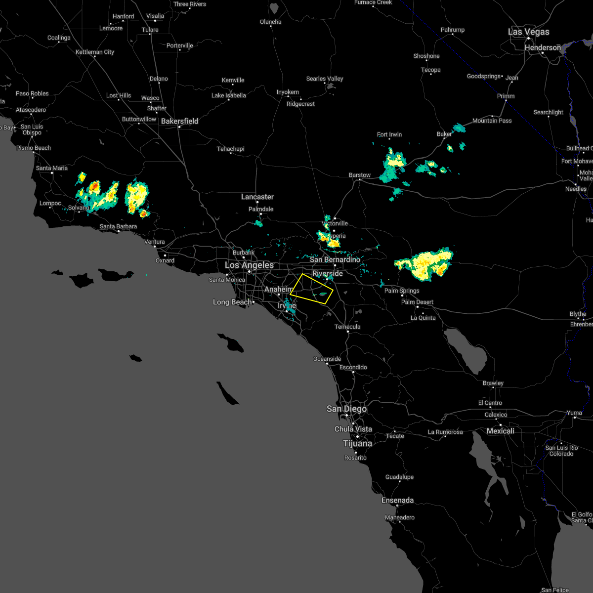 Interactive Hail Maps Hail Map for Anaheim, CA