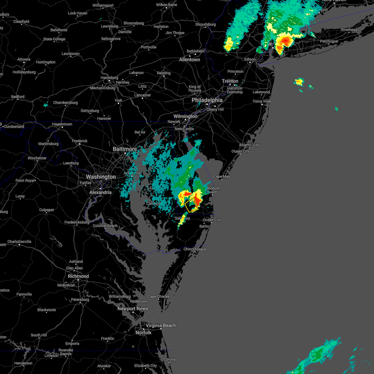 Interactive Hail Maps Hail Map for Laurel, DE