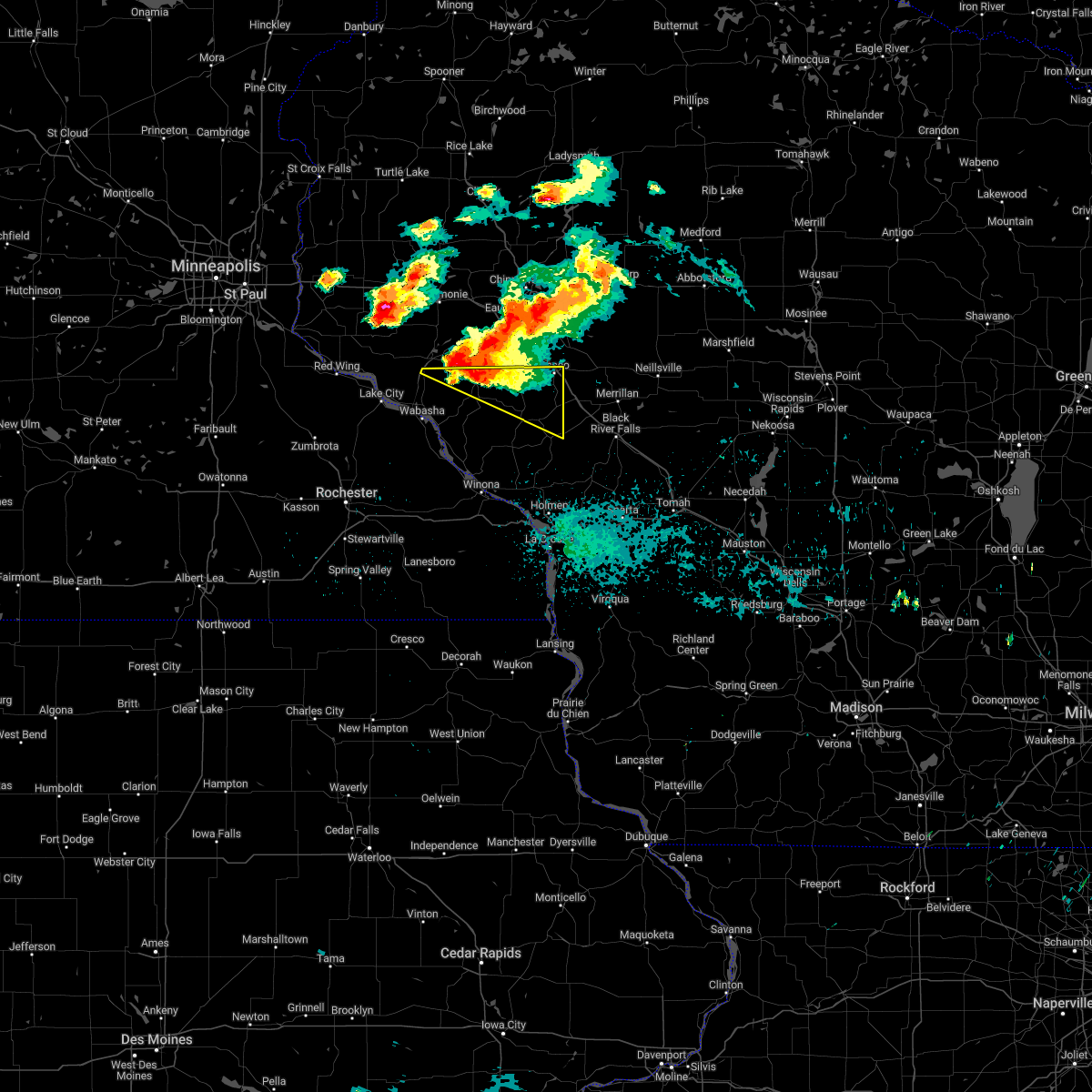 Interactive Hail Maps Hail Map for Independence, WI