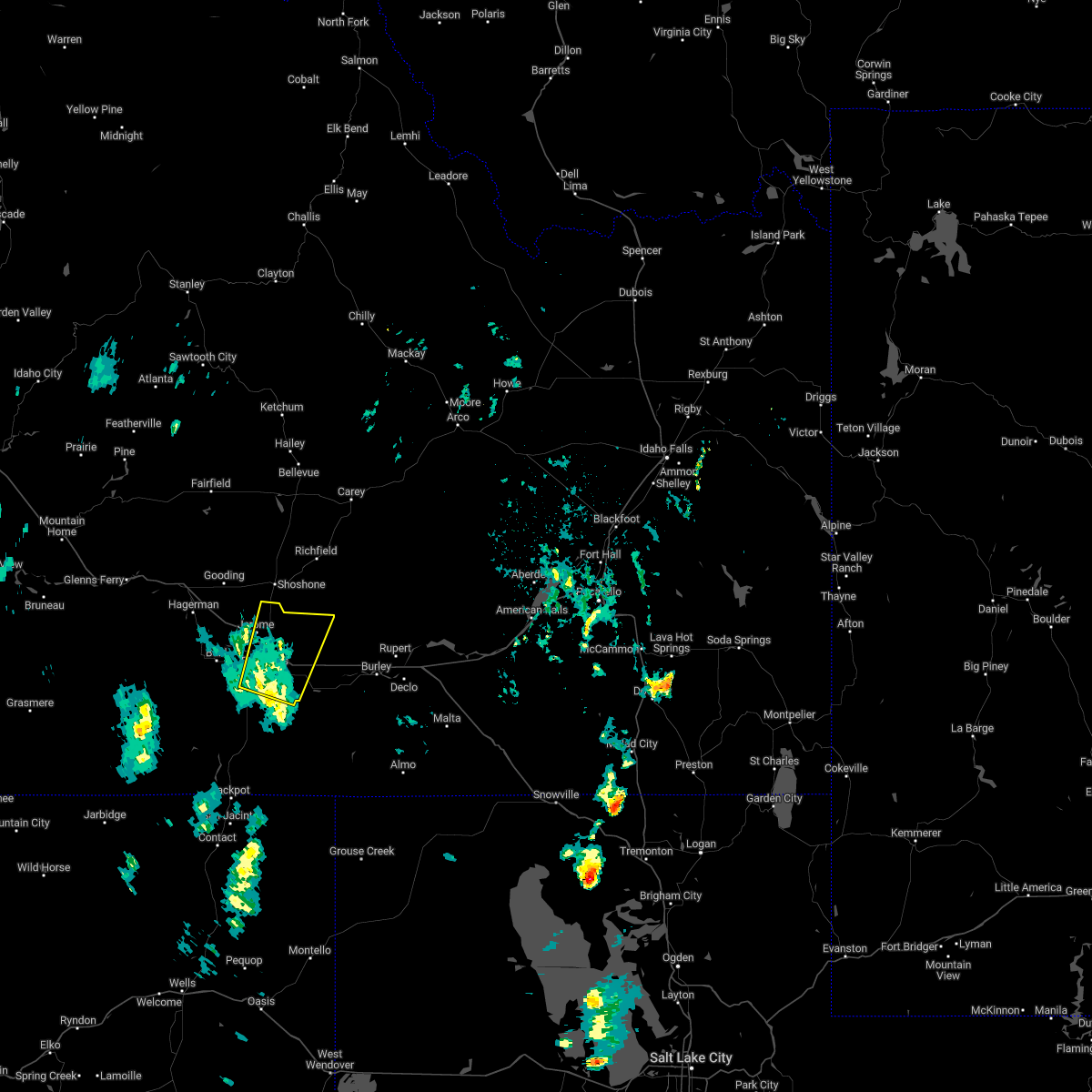 Interactive Hail Maps Hail Map for Kimberly, ID