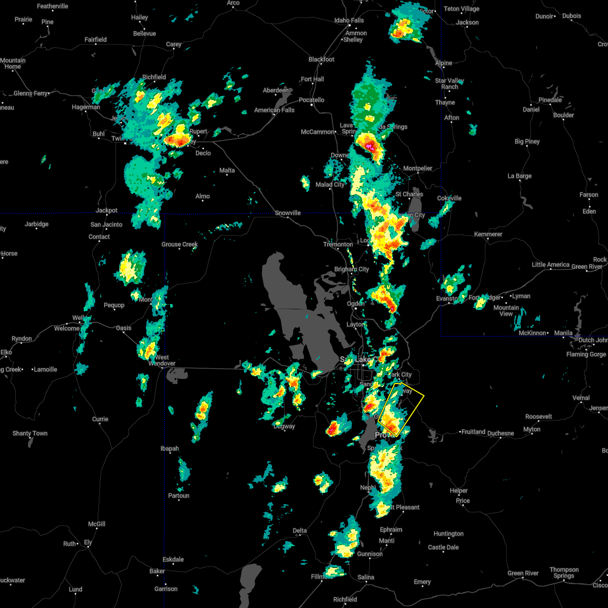Interactive Hail Maps Hail Map for Provo, UT