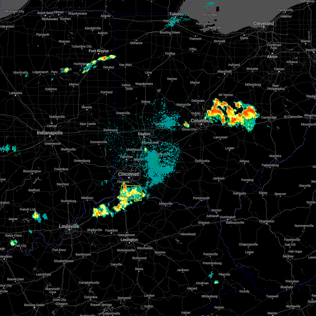 Interactive Hail Maps Hail Map for Erlanger, KY