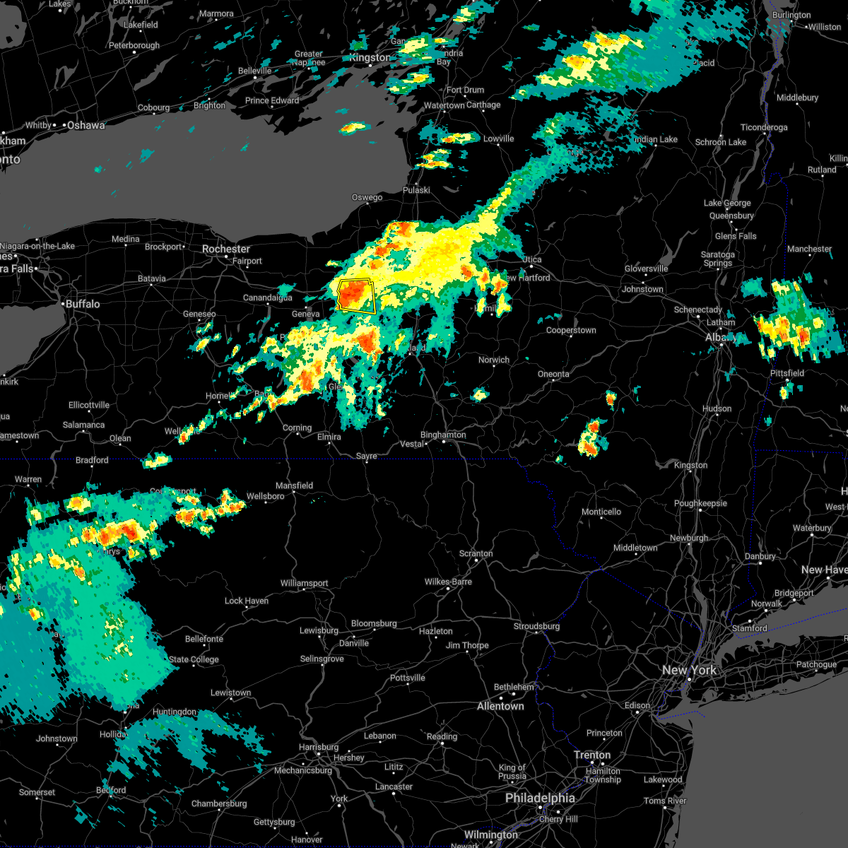 Interactive Hail Maps Hail Map for Union Springs, NY