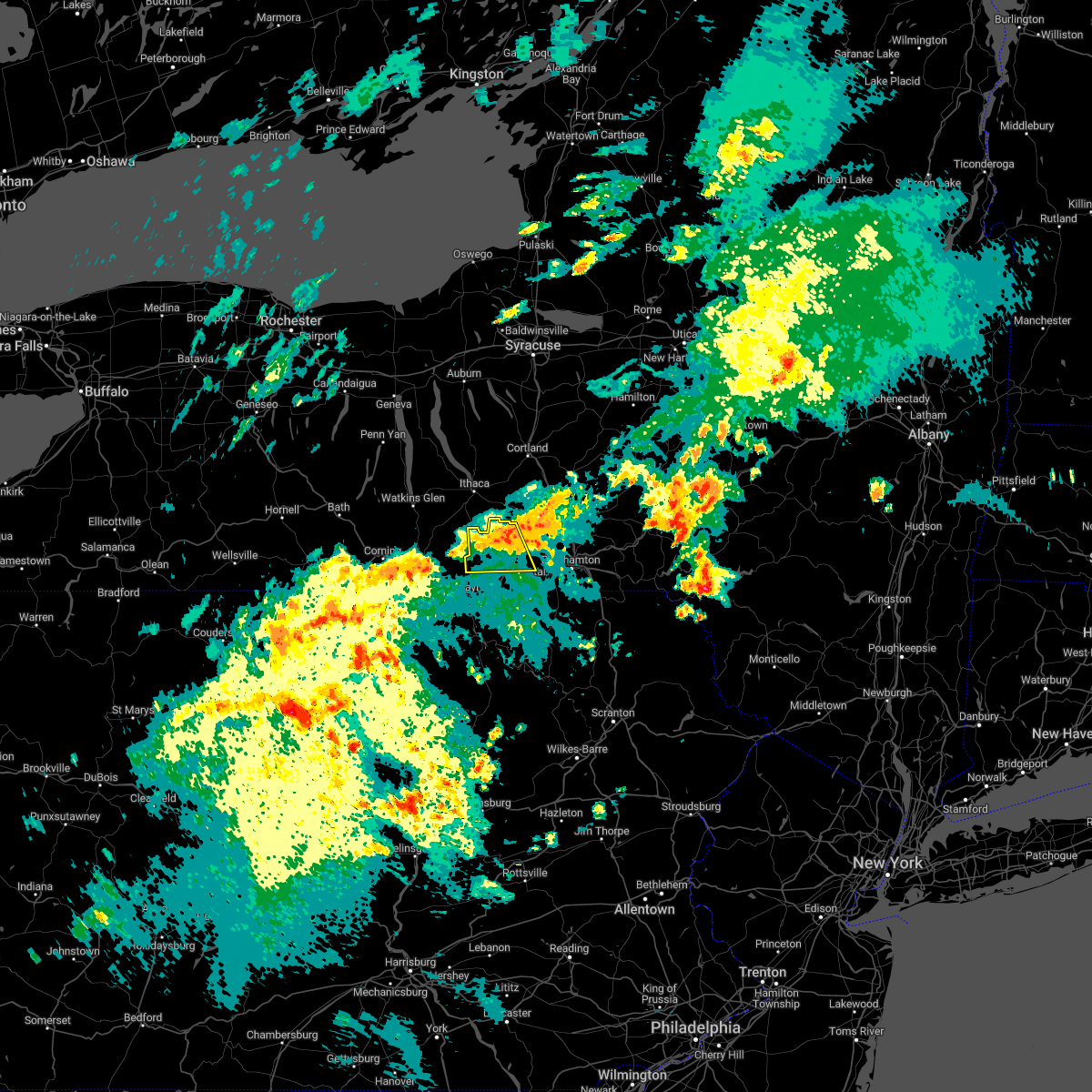 Interactive Hail Maps Hail Map for Candor, NY
