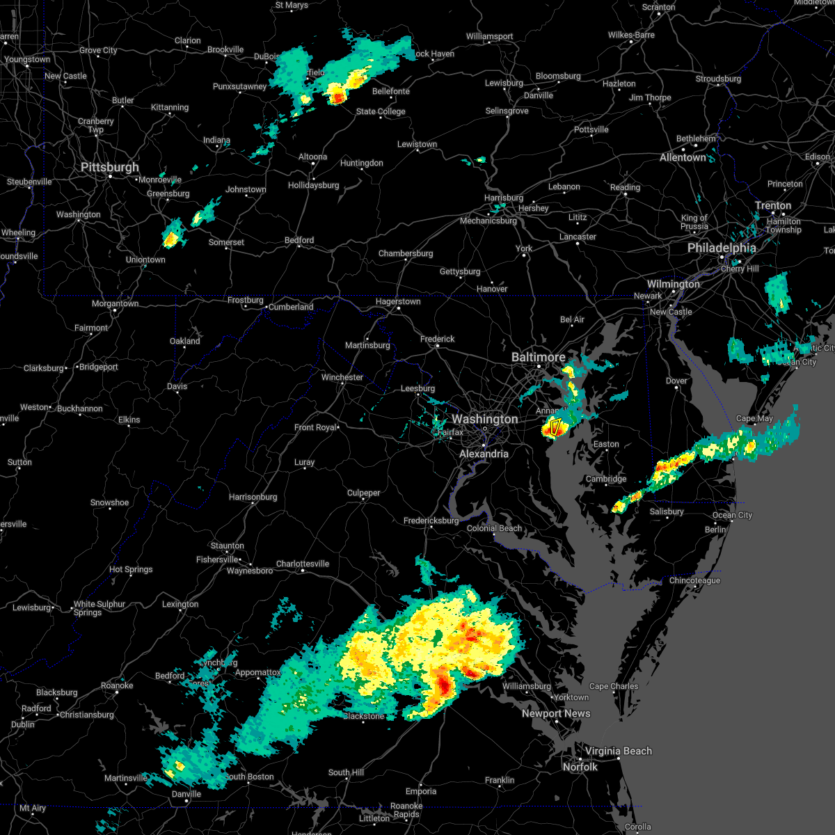 Interactive Hail Maps Hail Map for Annapolis, MD