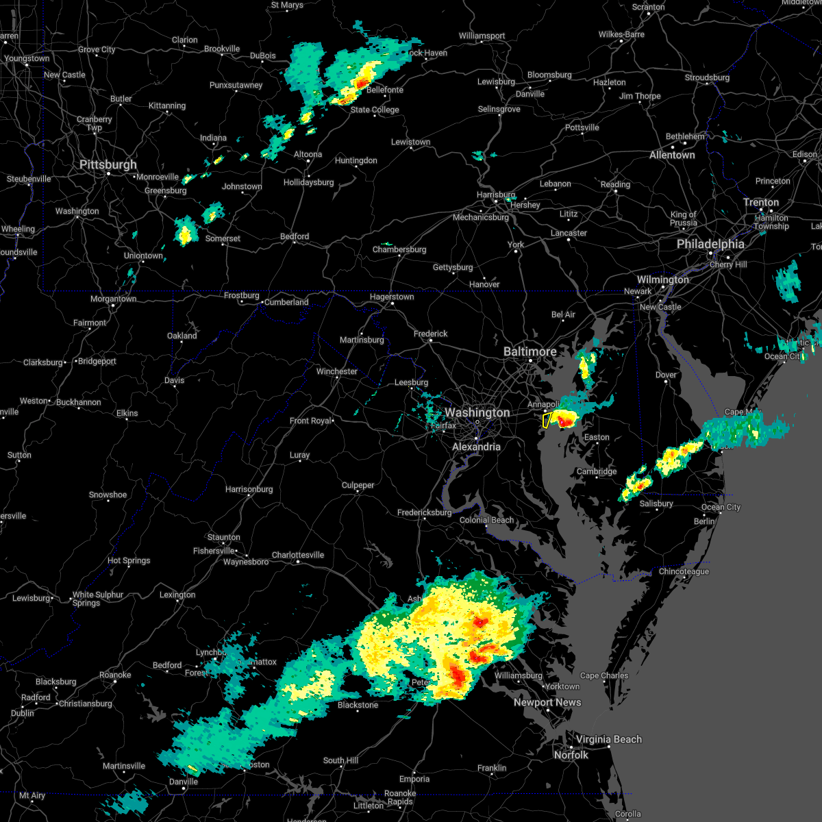 Interactive Hail Maps Hail Map for Annapolis, MD