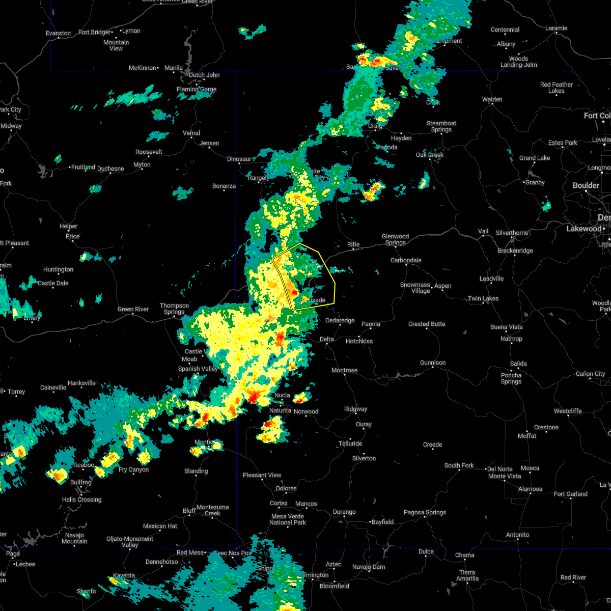 Interactive Hail Maps Hail Map for Collbran, CO