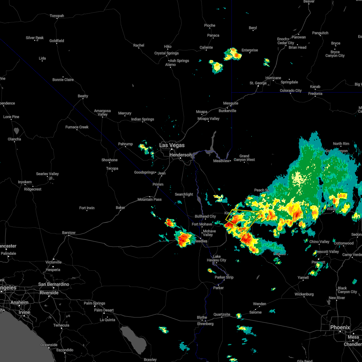 Interactive Hail Maps Hail Map for Kingman, AZ