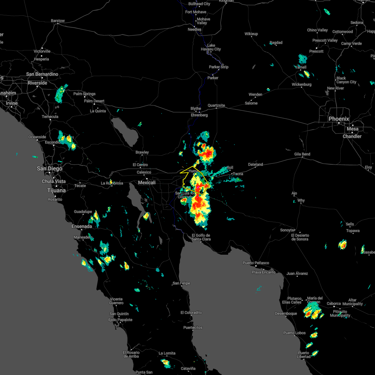Interactive Hail Maps Hail Map for Somerton, AZ
