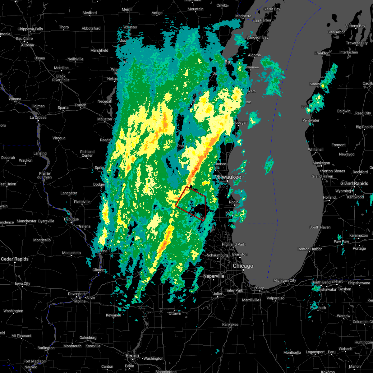 Interactive Hail Maps Hail Map for Powers Lake, WI