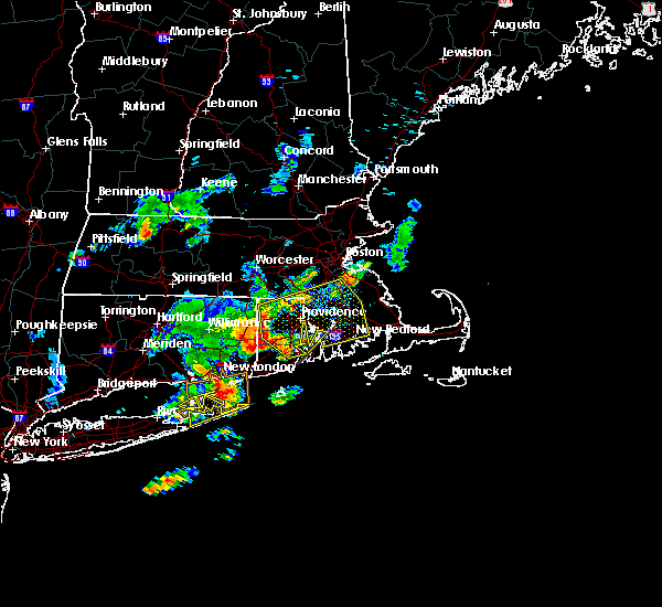 Interactive Hail Maps Hail Map for New Bedford, MA