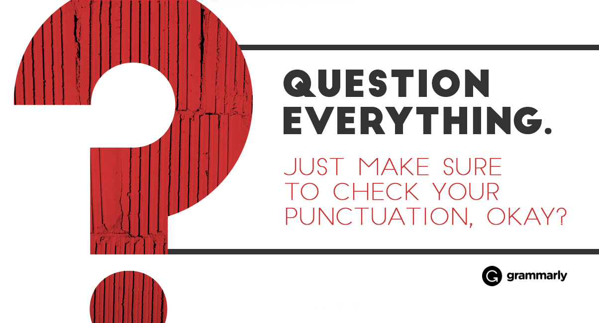 Question Mark Grammarly Blog