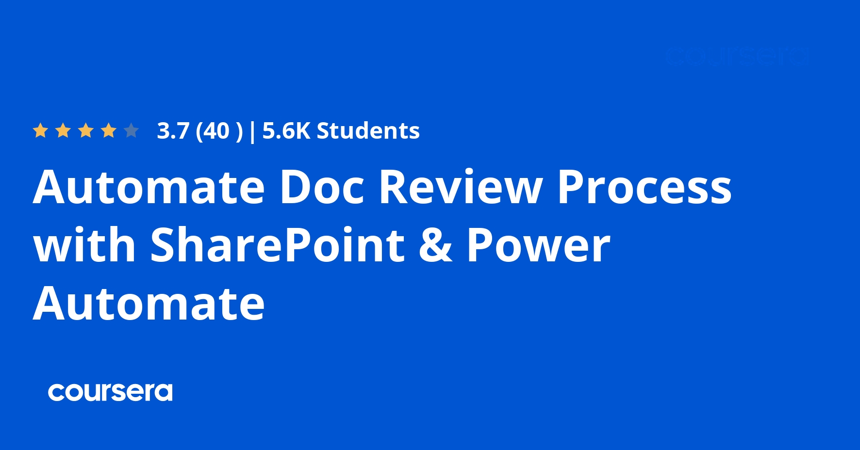 Automate Doc Review Process with SharePoint & Power Automate