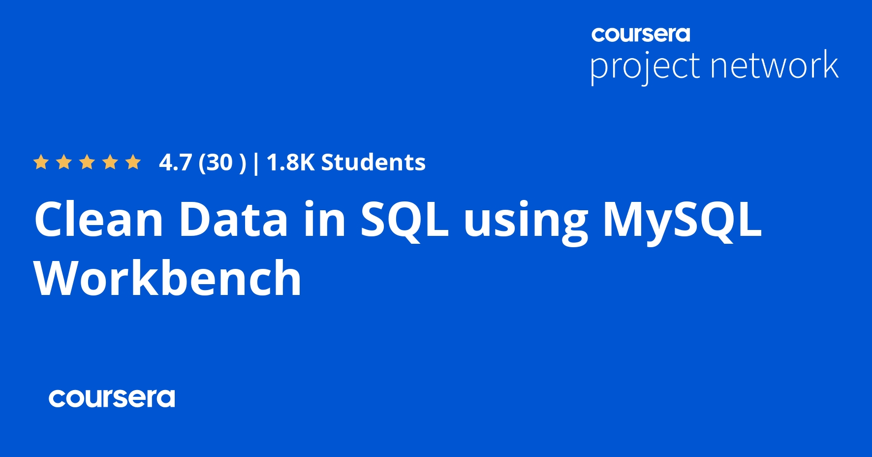 Clean Data in SQL using MySQL Workbench