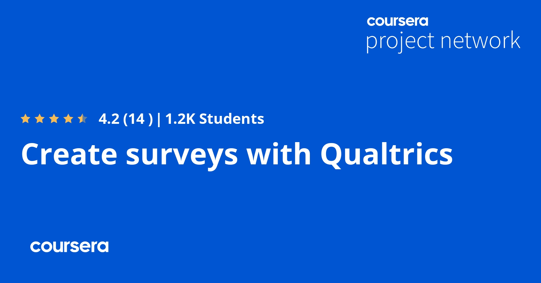 Create surveys with Qualtrics