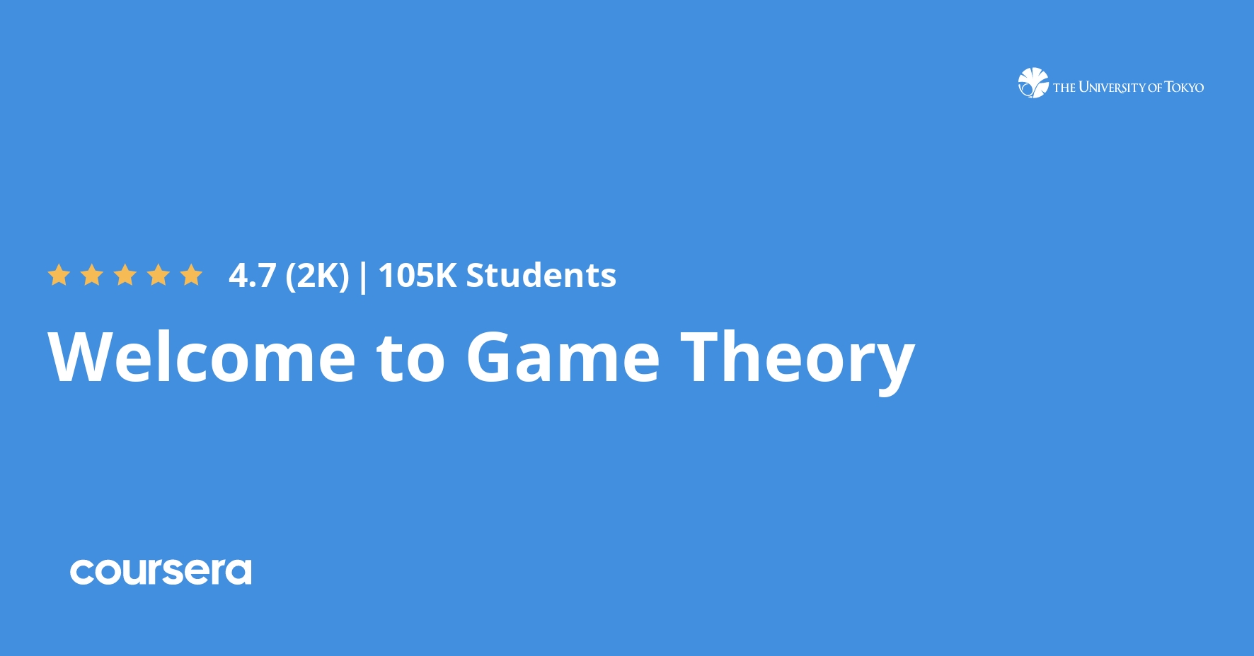 to Game Theory Coursera