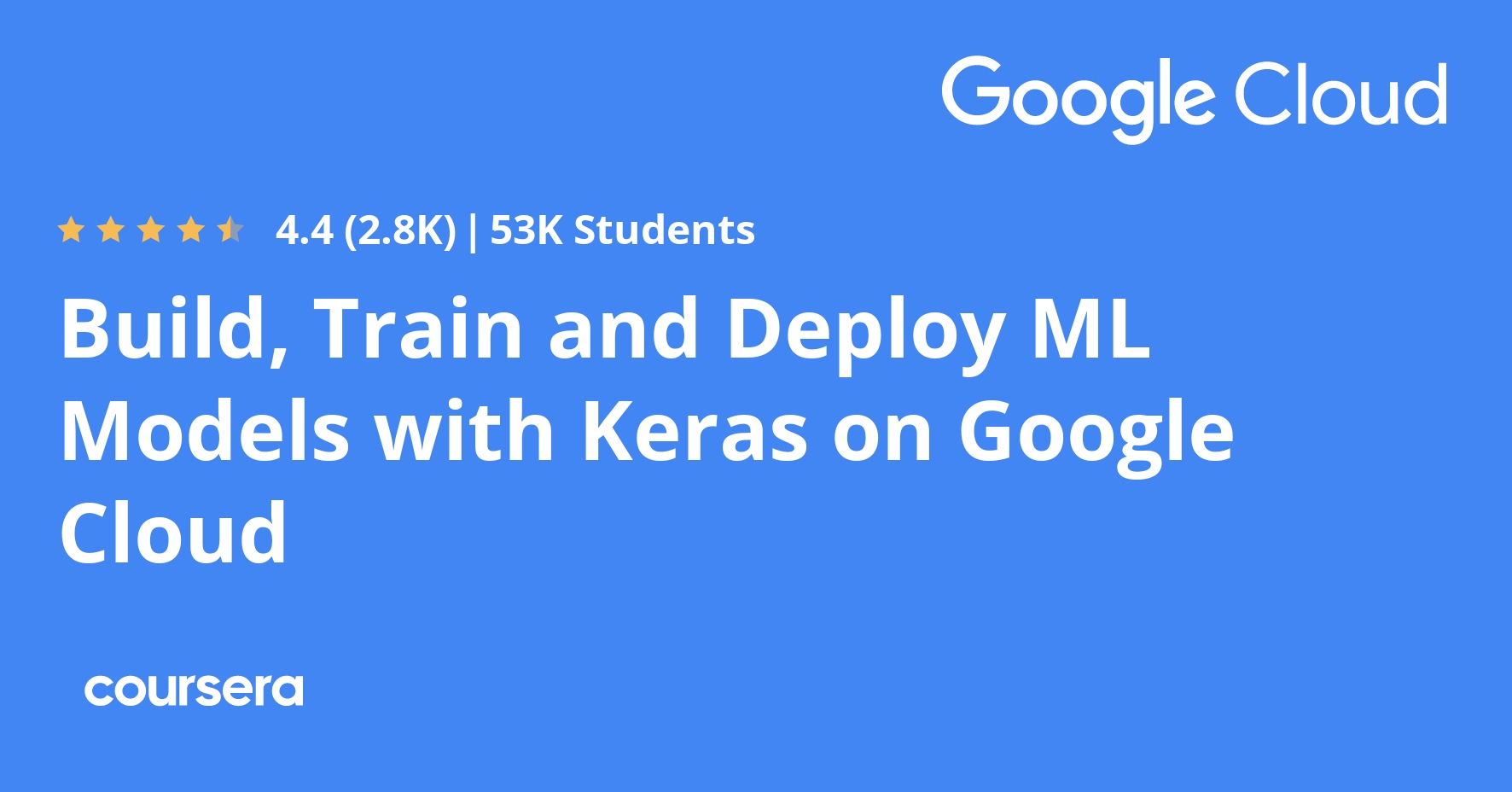 Introduction to TensorFlow Coursera