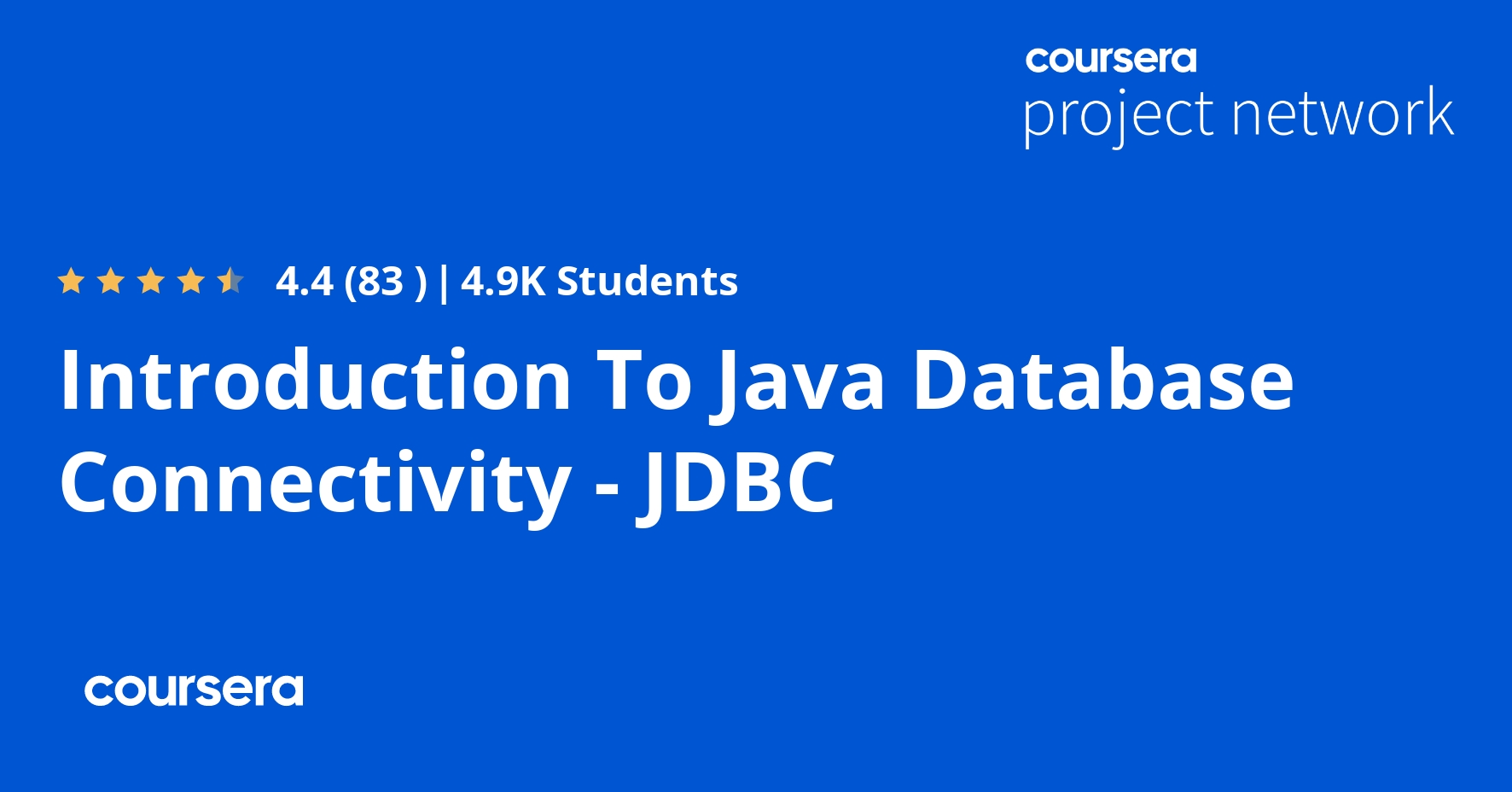 Introduction To Java Database Connectivity JDBC