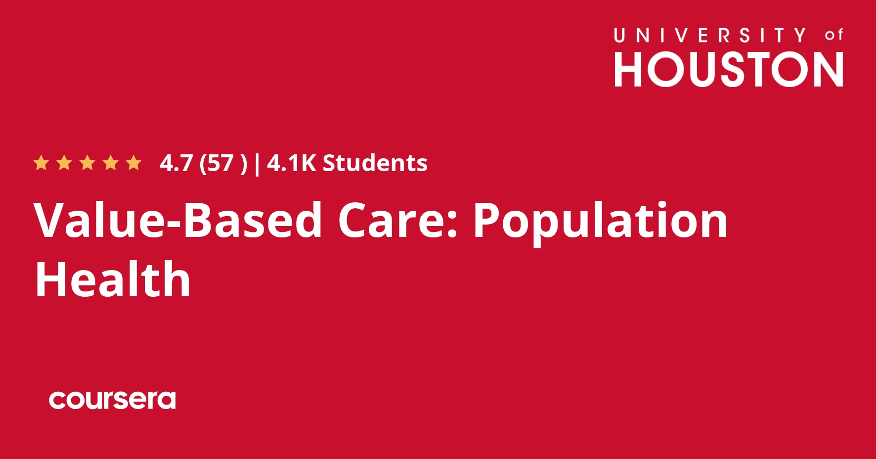 ValueBased Care Population Health Coursera