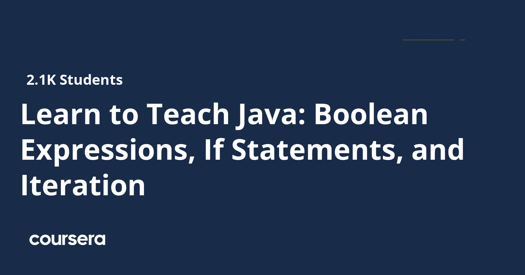 Learn to Teach Java Boolean Expressions, If Statements, and Iteration
