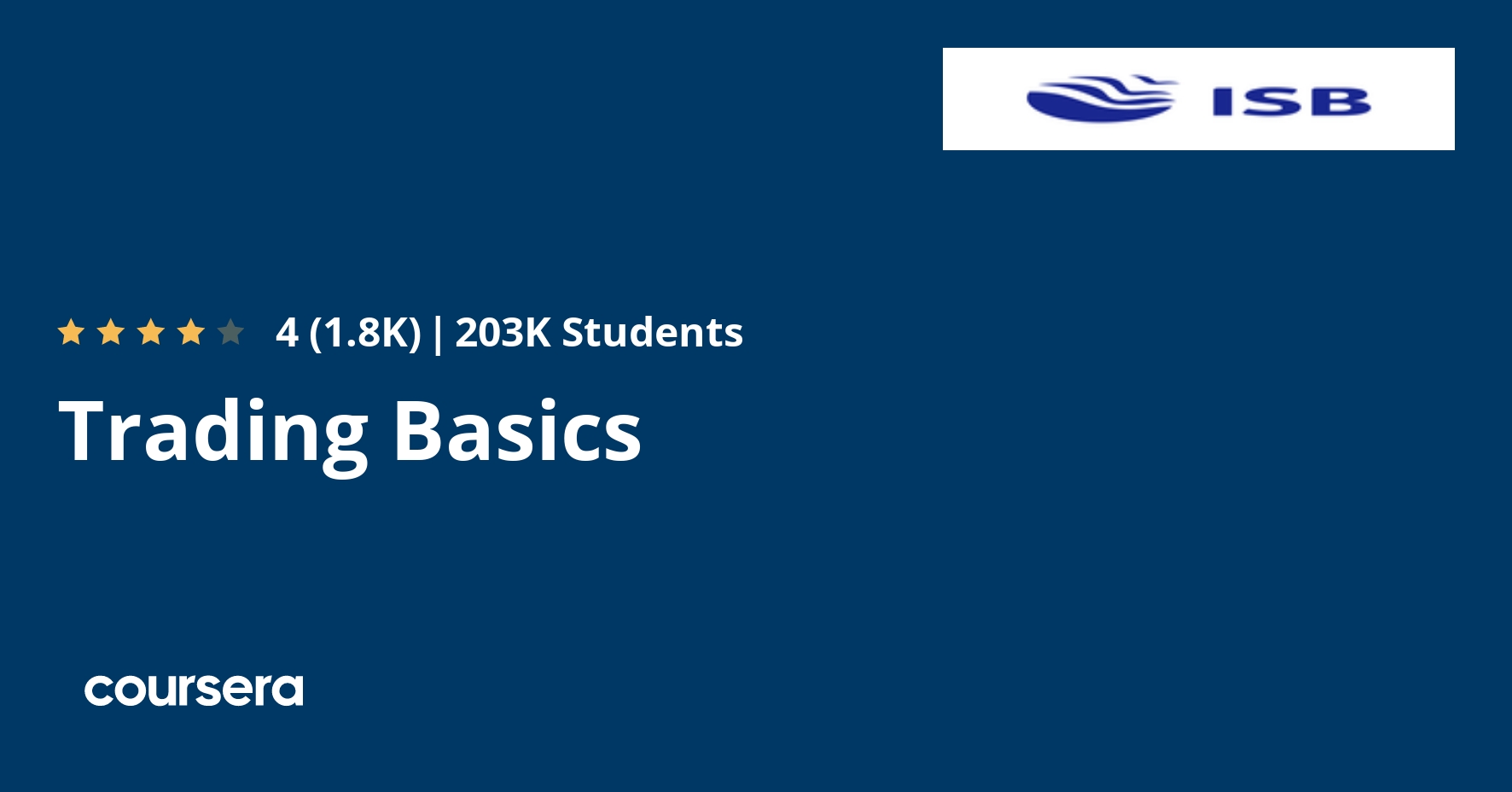 Trading Basics Coursera Trading Basics Coursera