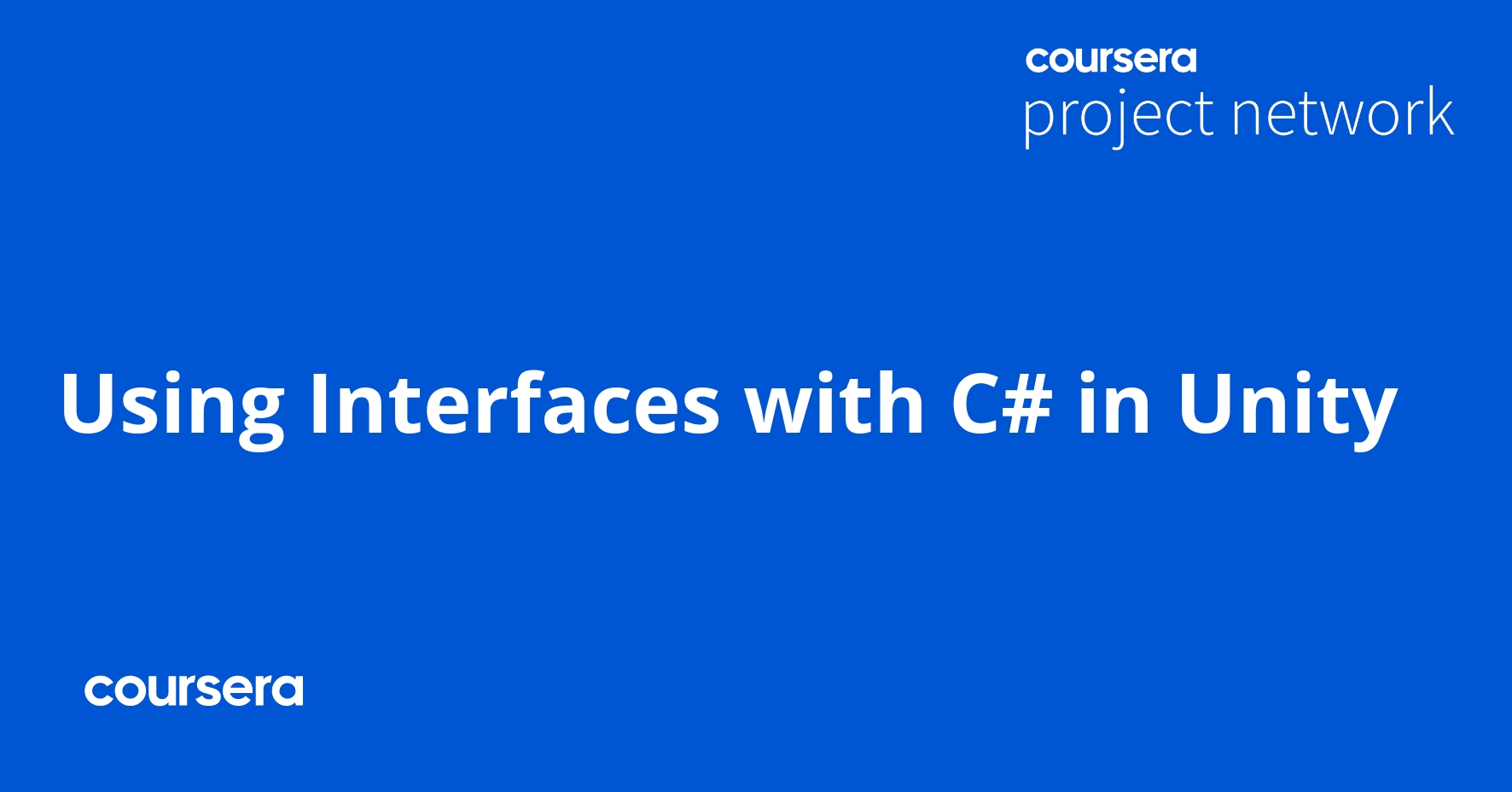 Using Interfaces with C in Unity