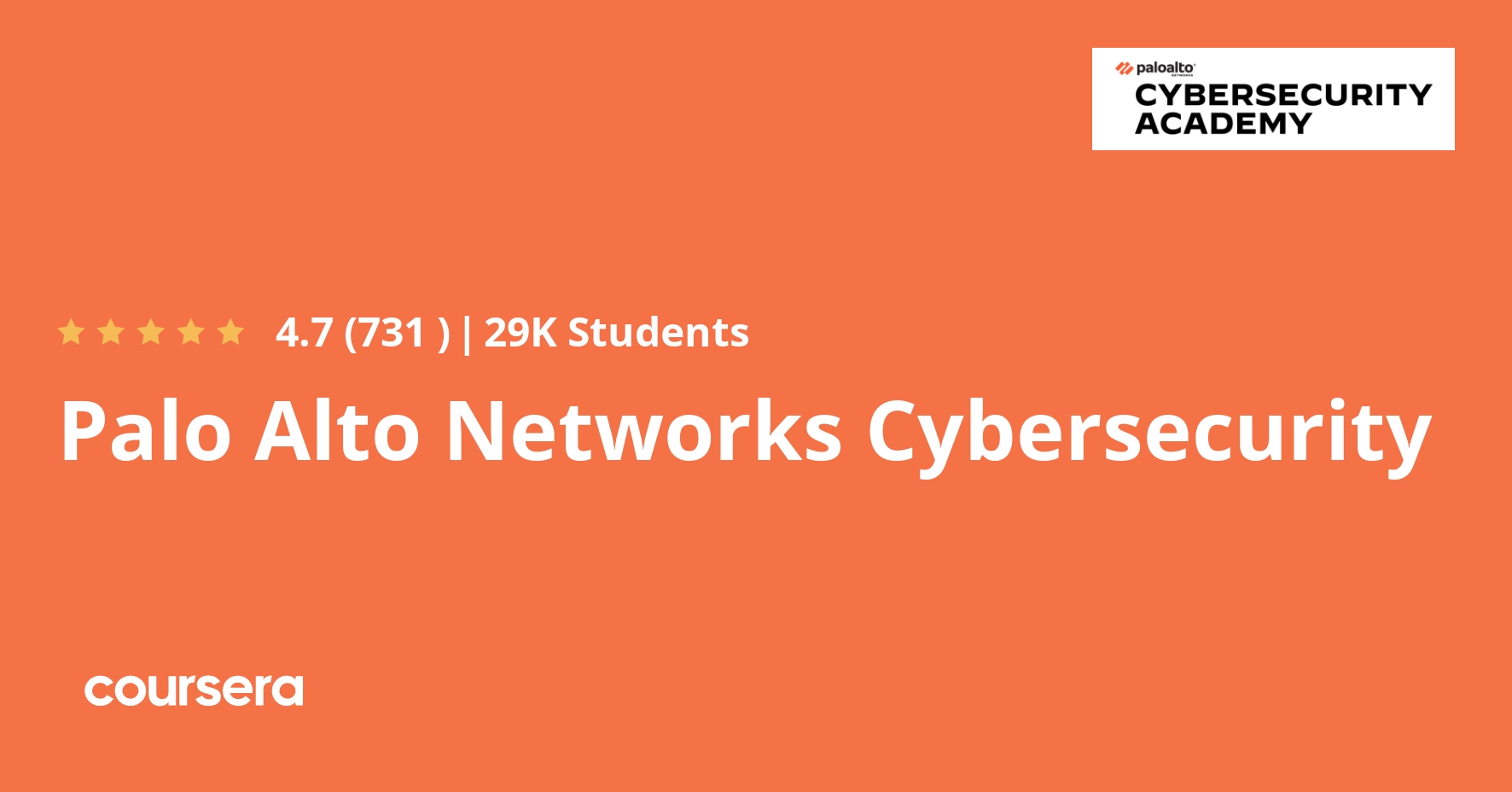 Palo Alto Networks Cybersecurity Professional Certificate Coursera