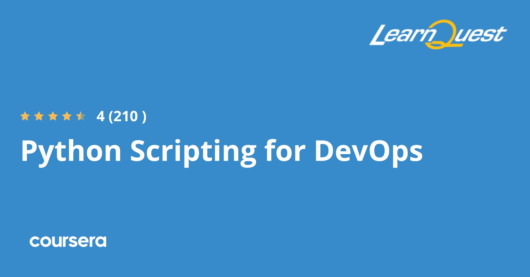 Python Scripting for DevOps Coursera