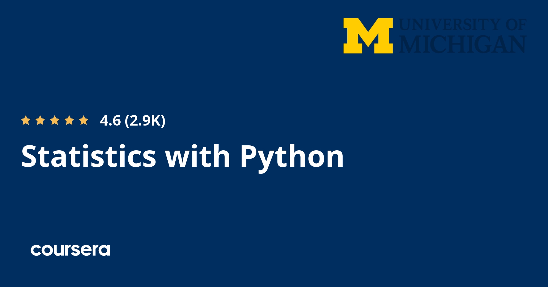 Statistics with Python Coursera