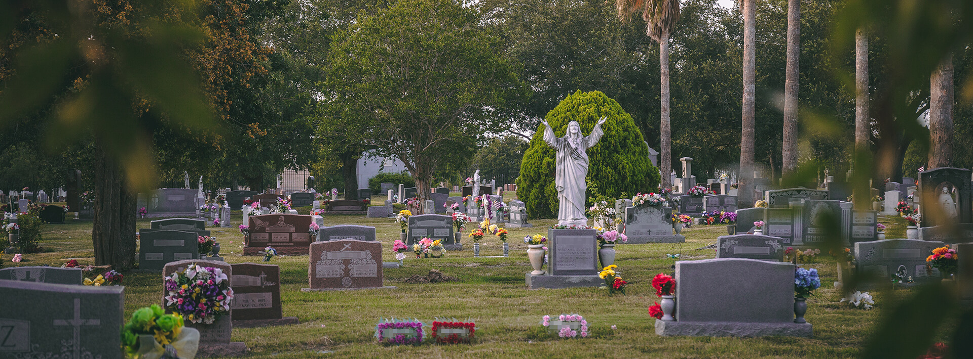 Veterans Headstones Rose Hill Memorial Park Corpus Christi TX