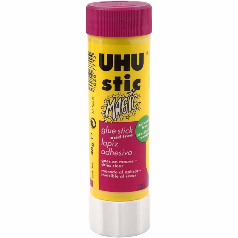 Uhu Magic Glue Stick, 40 g CC39079 Craftsuprint