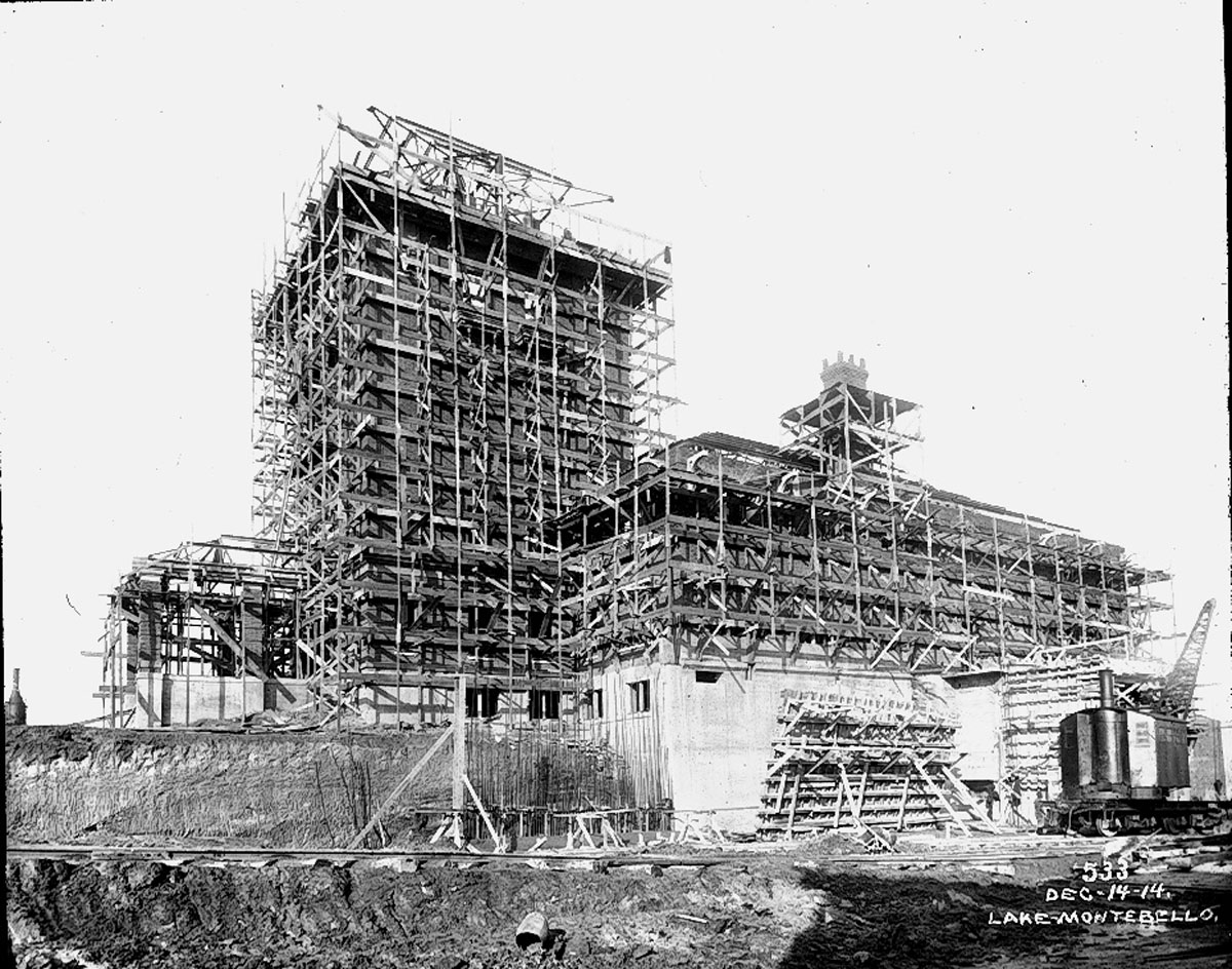 Building Lake Montebello’s water system