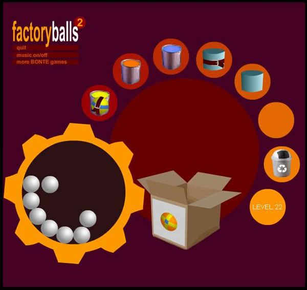 FactoryBalls 2 Walkthrough Level 21 to 25
