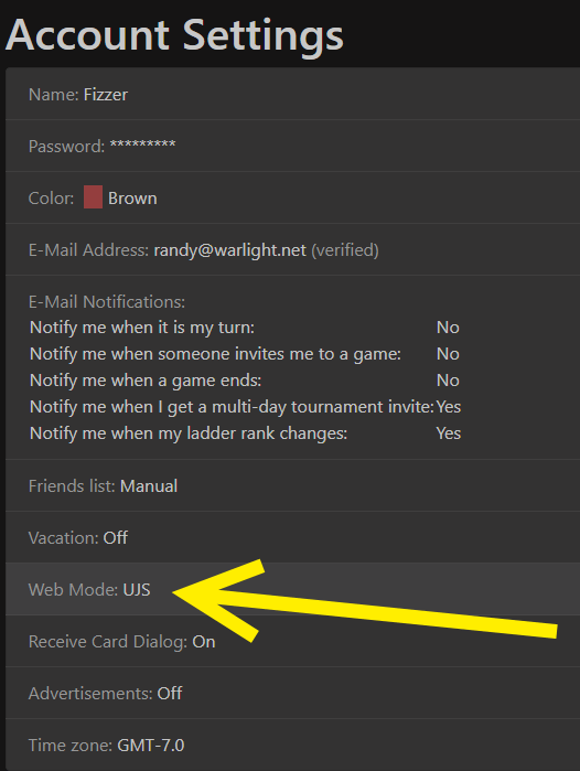 Try the new UJS client! Warzone Blog