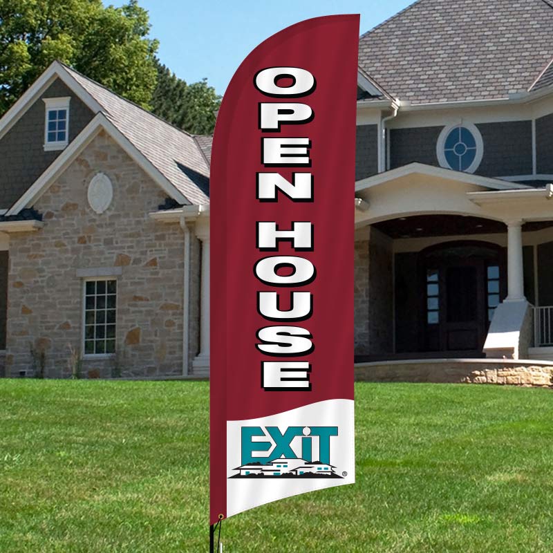 Feather Flags Signs for EXIT Realty Dee Sign