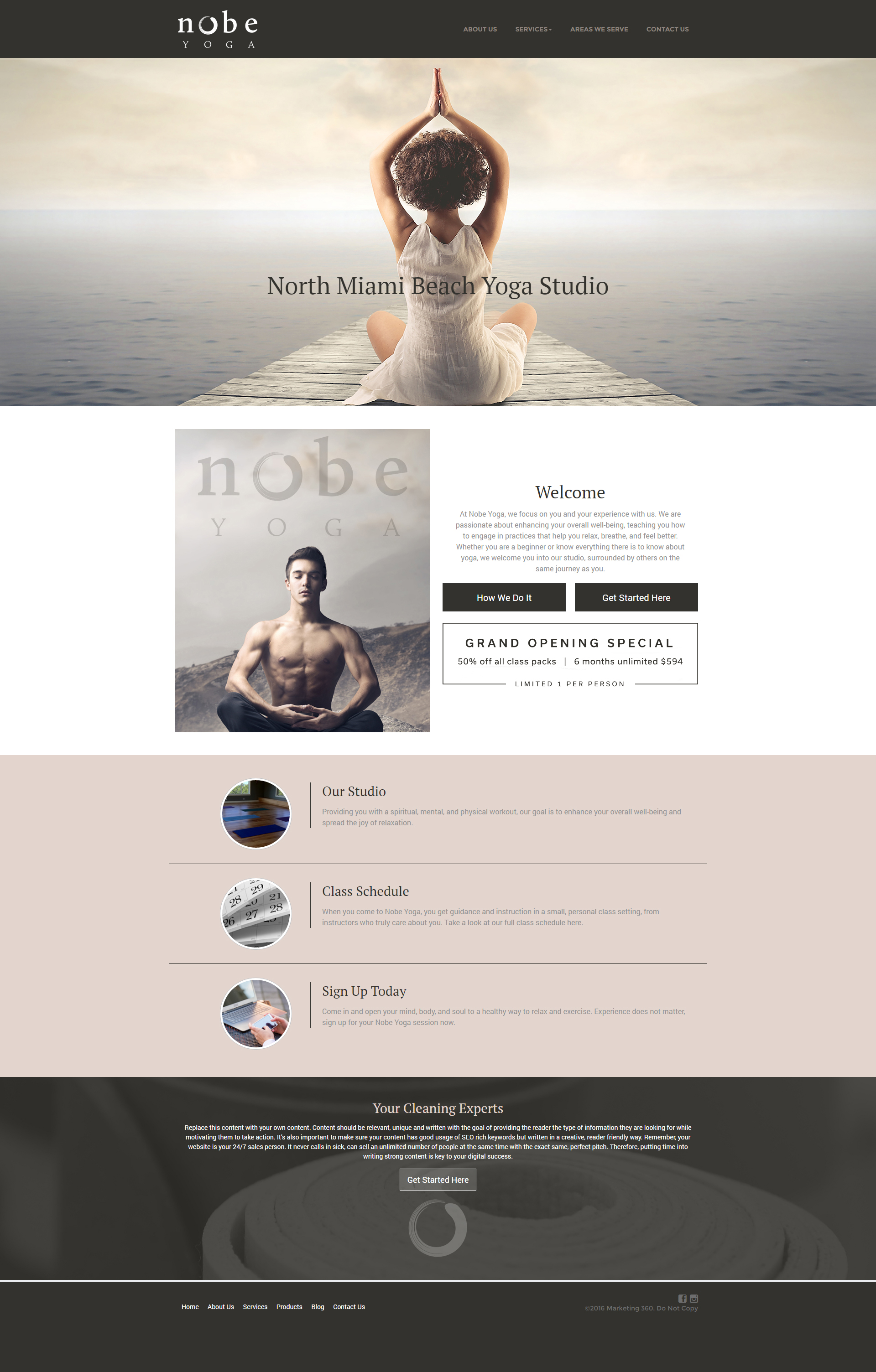 10 Best Yoga Studio site Design Templates for 2019 Marketing 360® Blog