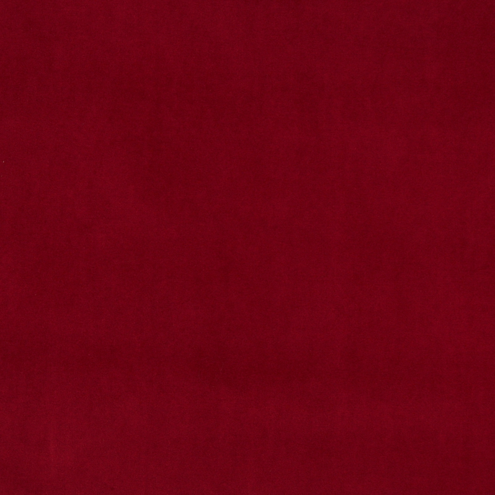 A0000B Red Authentic Durable Cotton Velvet Upholstery Fabric By The