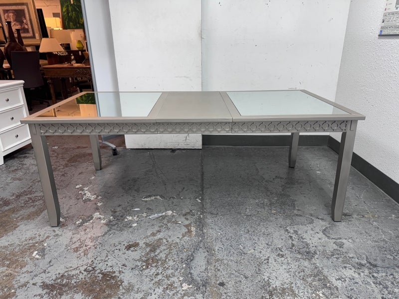 Acme Furniture Kacela Mirror + Champagne Dining Table Design Plus Gallery