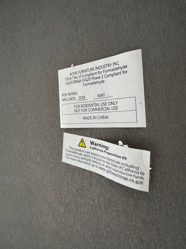 Acme Furniture Kacela Mirror + Champagne Dining Table Design Plus Gallery