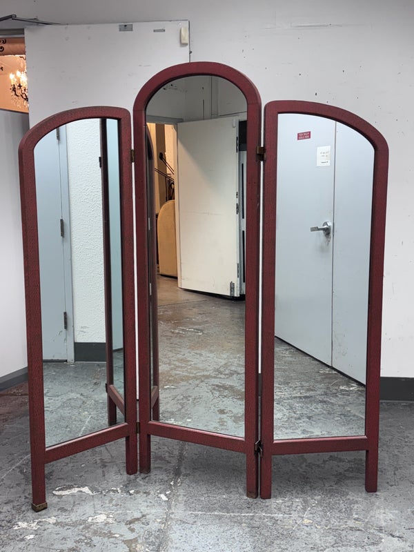 Vintage TriFolding Mirror Screen Design Plus Gallery