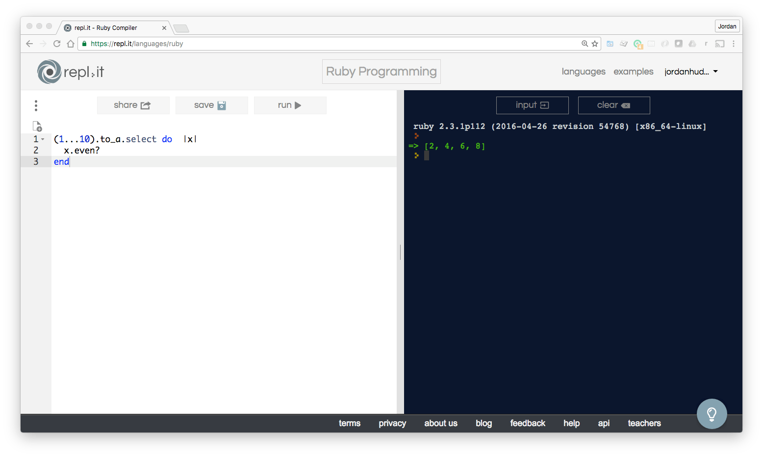 How to Use the Select Method in Ruby