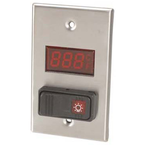 1381207 THERMOMETER, W/LIGHT SWITCH
