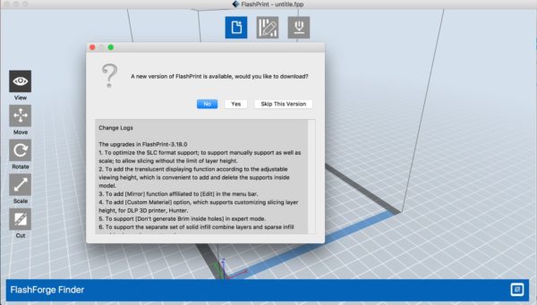 Getting Started with FlashPrint DHF Blueprint