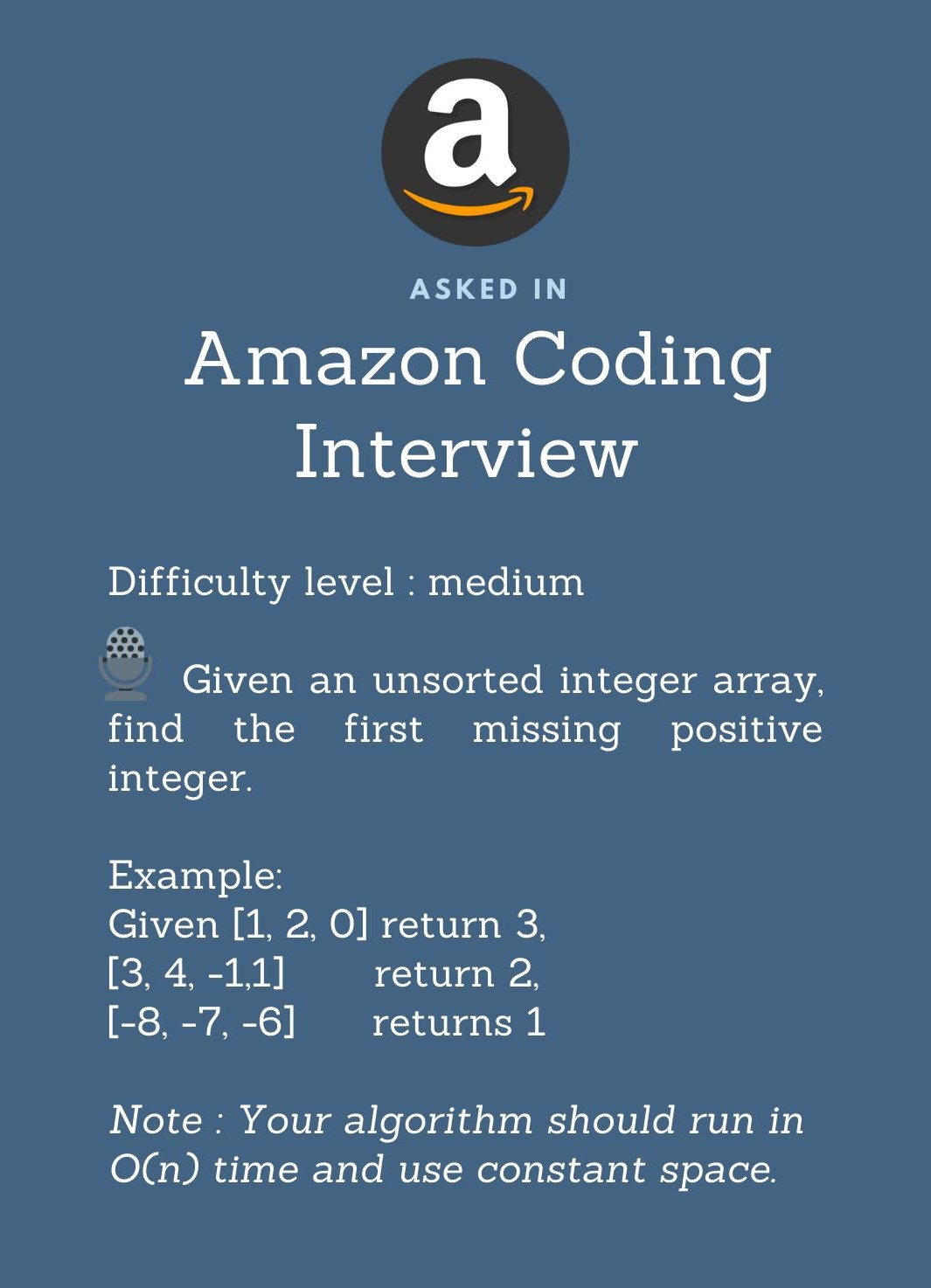 Amazon Interview Question (HELP) help CodeChef Discuss